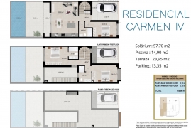 Nueva construcción  - Chalet semi-adosado - San Javier