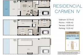 Nueva construcción  - Chalet semi-adosado - San Javier