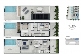 New Build - Town house on 2 levels  - Pilar de la Horadada