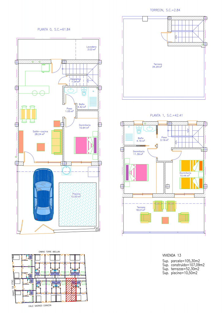 Immobilienplan