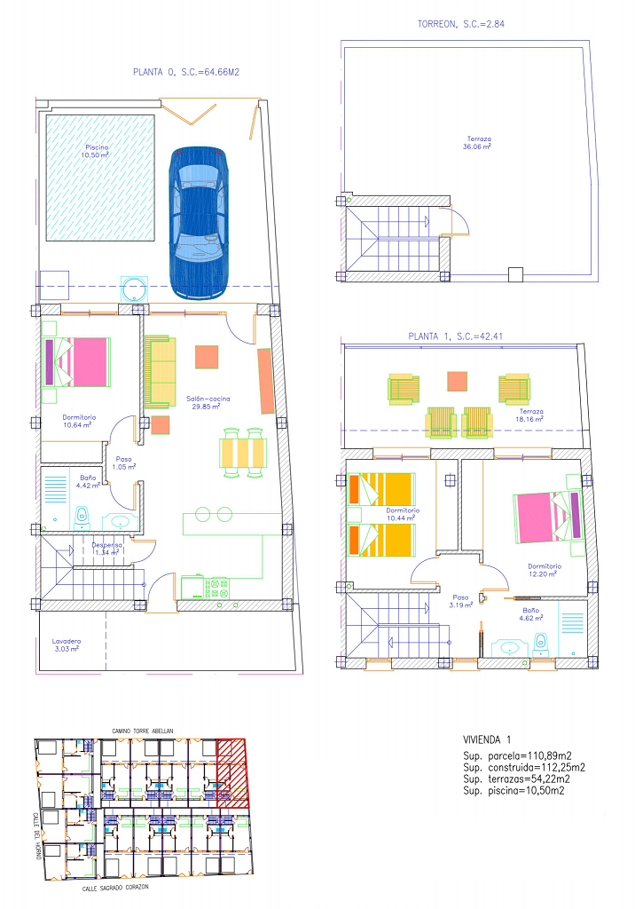 Immobilienplan