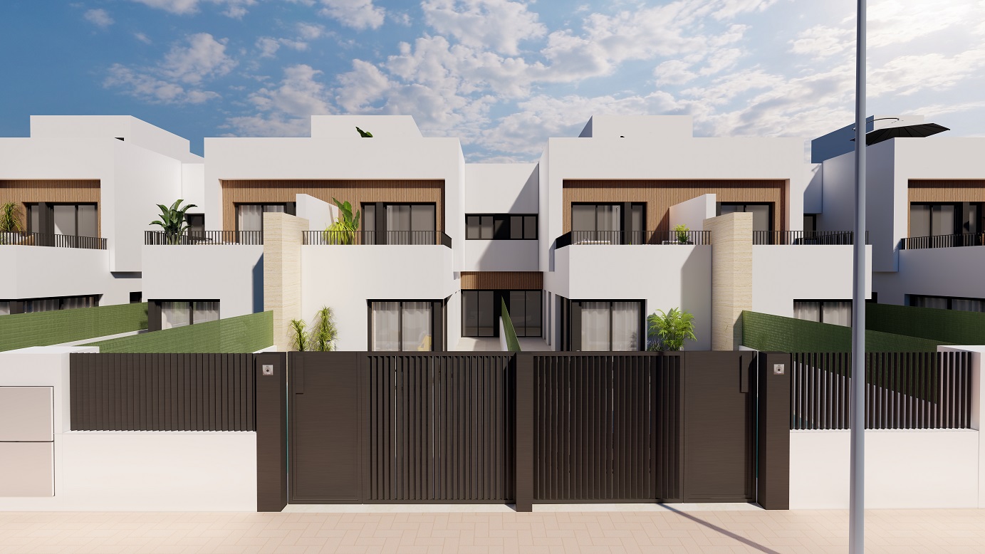 Neue Gebäude - Doppelhaushälfte - Santiago de la Ribera