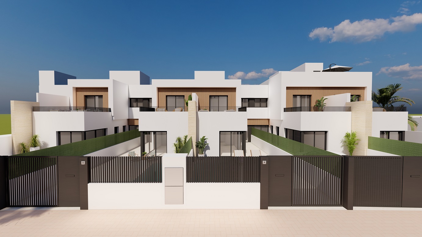 Neue Gebäude - Doppelhaushälfte - Santiago de la Ribera