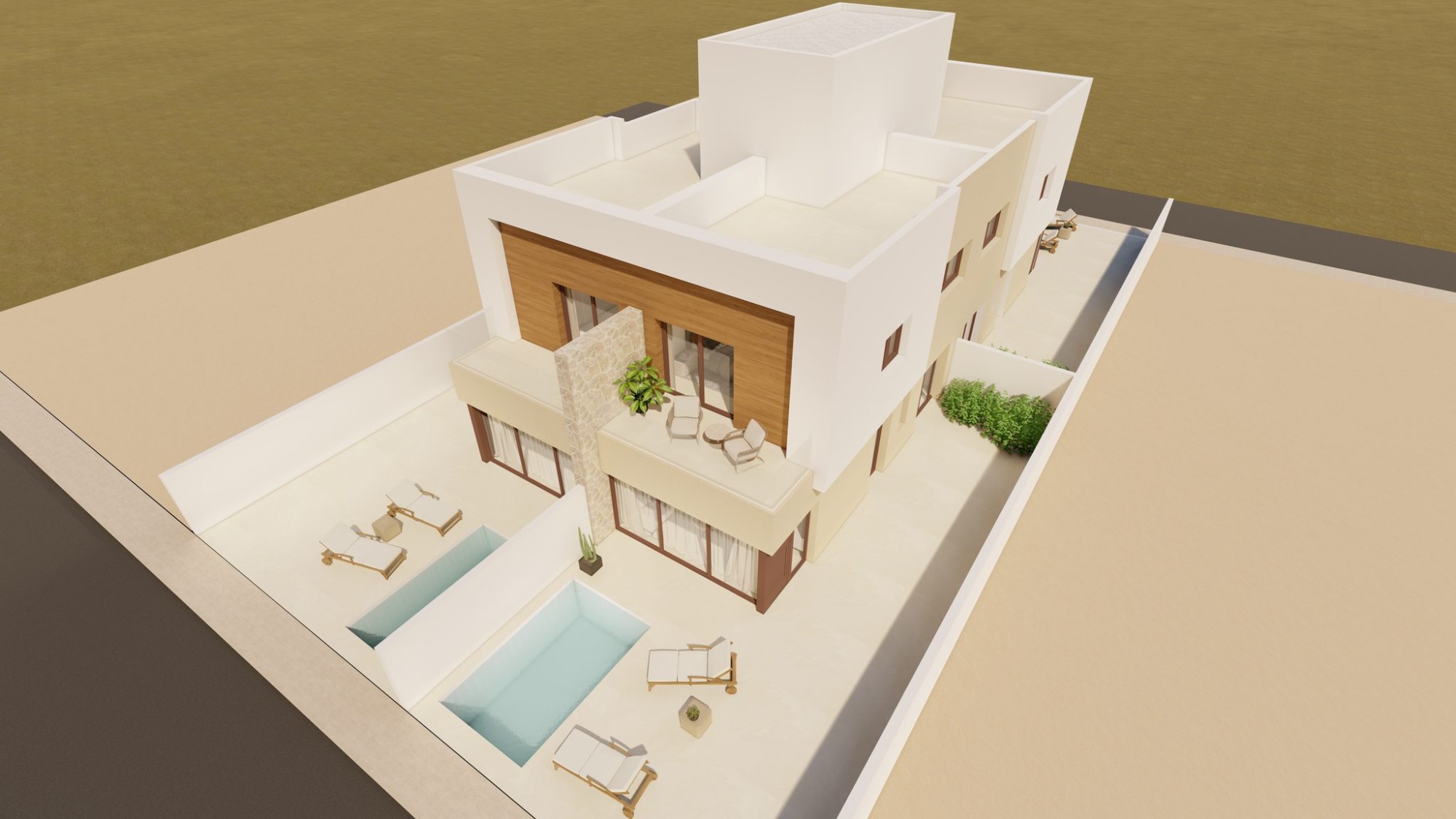 Pareado · Obra nueva - Santiago de la Ribera · Murcia · España
